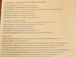 J. Alexander's - Redlands Grill – Tampa menu