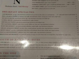 Nick's Manhattan Beach menu