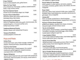 Quest Restaurant & Bar menu