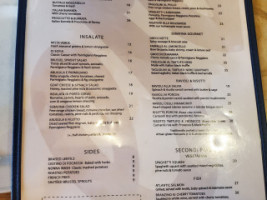 Serafina- Ludlow menu