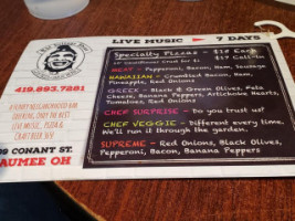 Village Idiot menu