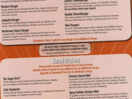 Denny's menu