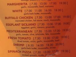 Belmont Pizzeria menu