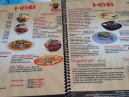 Fiesta Mexican Restaurant menu