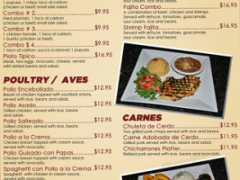 Taco Baja menu