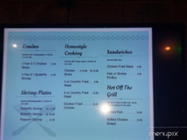 David Beard's Catfish Village menu