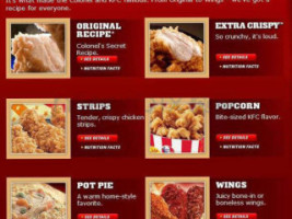 KFC/Taco Bell menu