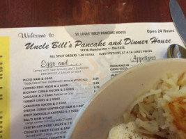 Uncle Bill's Pancake & Dinner food