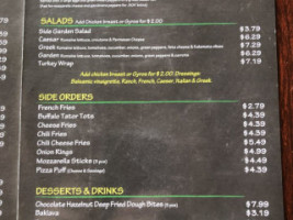 Clark Street Dog menu