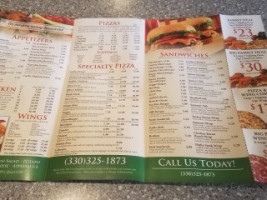 Bob's Pizza Randolph menu