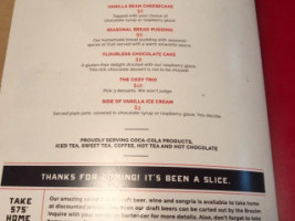 575 Pizzeria menu