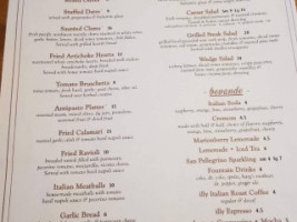 Abella Italian Kitchen menu