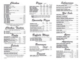 Mama Rosa's menu