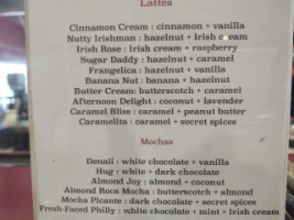 Dark Horse Coffee Co menu