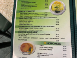 Julie'z Restaurant menu