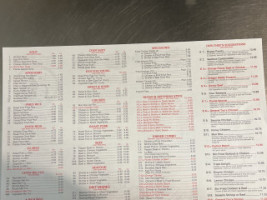 Panda Restaurant menu