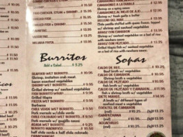 El Michoacano menu