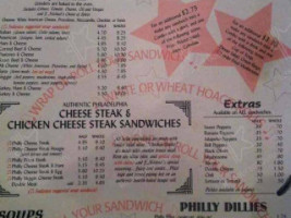 J. Michaels Philly Deli menu