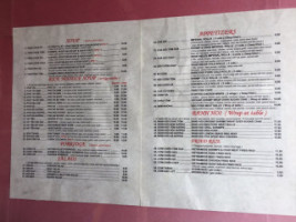 Mai's Vietnamese Restaurant menu