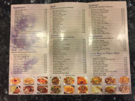 Asian Blossom Restaurant menu