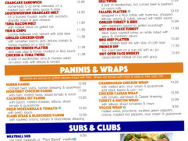 Parkway Deli & Restaurant menu