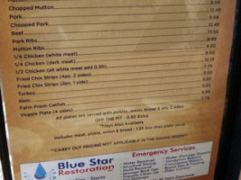 Old Hickory Bar-B-Que menu