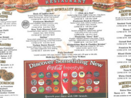 FIREHOUSE SUBS menu