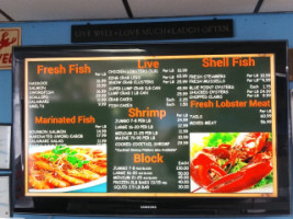 New England Seafoods menu