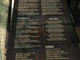 Black Bear Bar & Grill menu