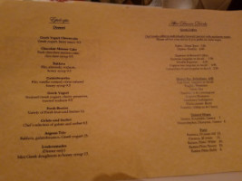 Kellari Taverna menu