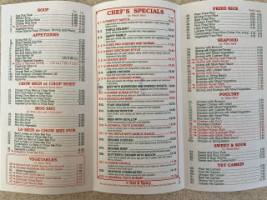 Super Eastern menu