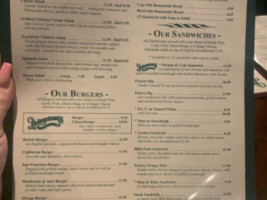 Livingstone's Restaurant & Pub. menu