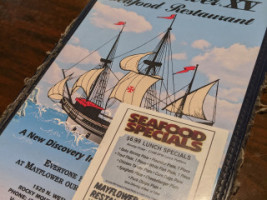 Mayflower Seafood Restaurant menu