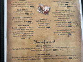 Ofelia's Italian Restaurant menu