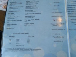 Hubbell's Lakeside Restaurant menu