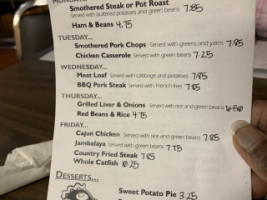 Boyd's New Generation Restaurant menu