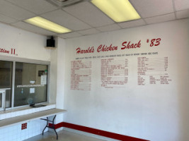 Harold's Chicken Shack #83 menu