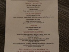 Third Corner Wine Shop and Bistro menu