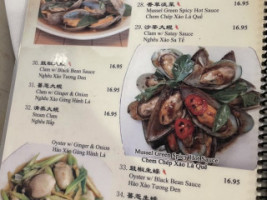 Tan Cang Newport Seafood  menu