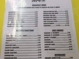 Danbury General Store, LLC menu