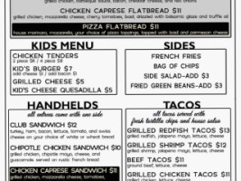 Gray Plantation, LLC menu