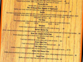 Two Wheel Cafe  menu