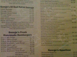 George's Gyros Spot 2 menu