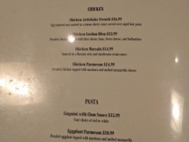 Caryville Inn menu