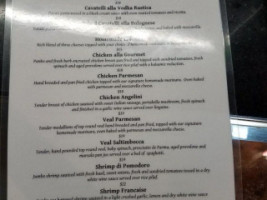 Bayside Gourmet menu