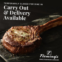 Fleming’s Prime Steakhouse Wine food