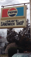 Gray's Sandwich Shop outside