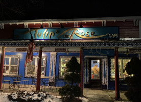 The Tulip And The Rose Cafe inside