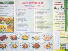 Ace China food