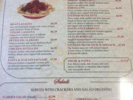 Bulldog Pizza menu